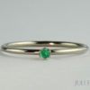 Smaragd Ring Weissgold