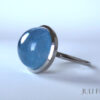 Aquamarin Cabouchon Ring MARA