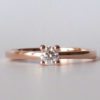 brillant verlobungsring rotgold