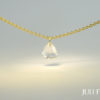 diamant halskette gold