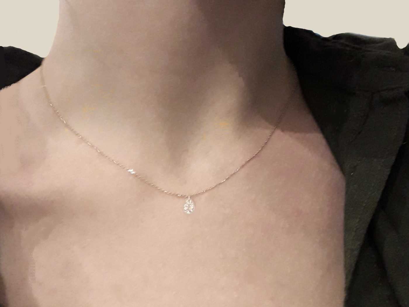 Alternative view of Diamant Halskette AURELIE