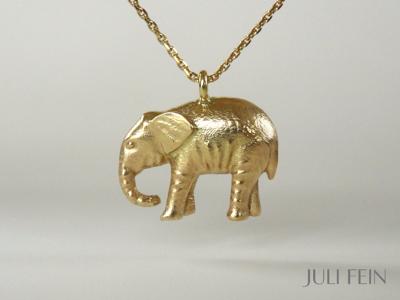 Elefant Halskette Gelbgold ELIO