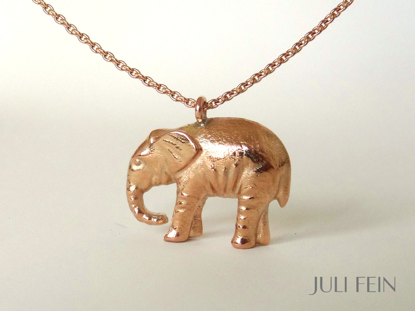 Elephant Halskette Rotgold ELIO