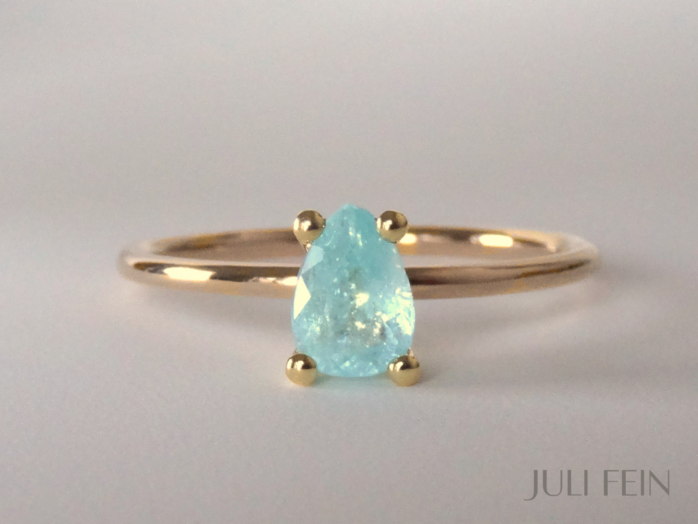 Paraiba Turmalin Ring Gold