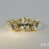 saphir ring gold