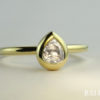 Diamant Verlobungsring Gold